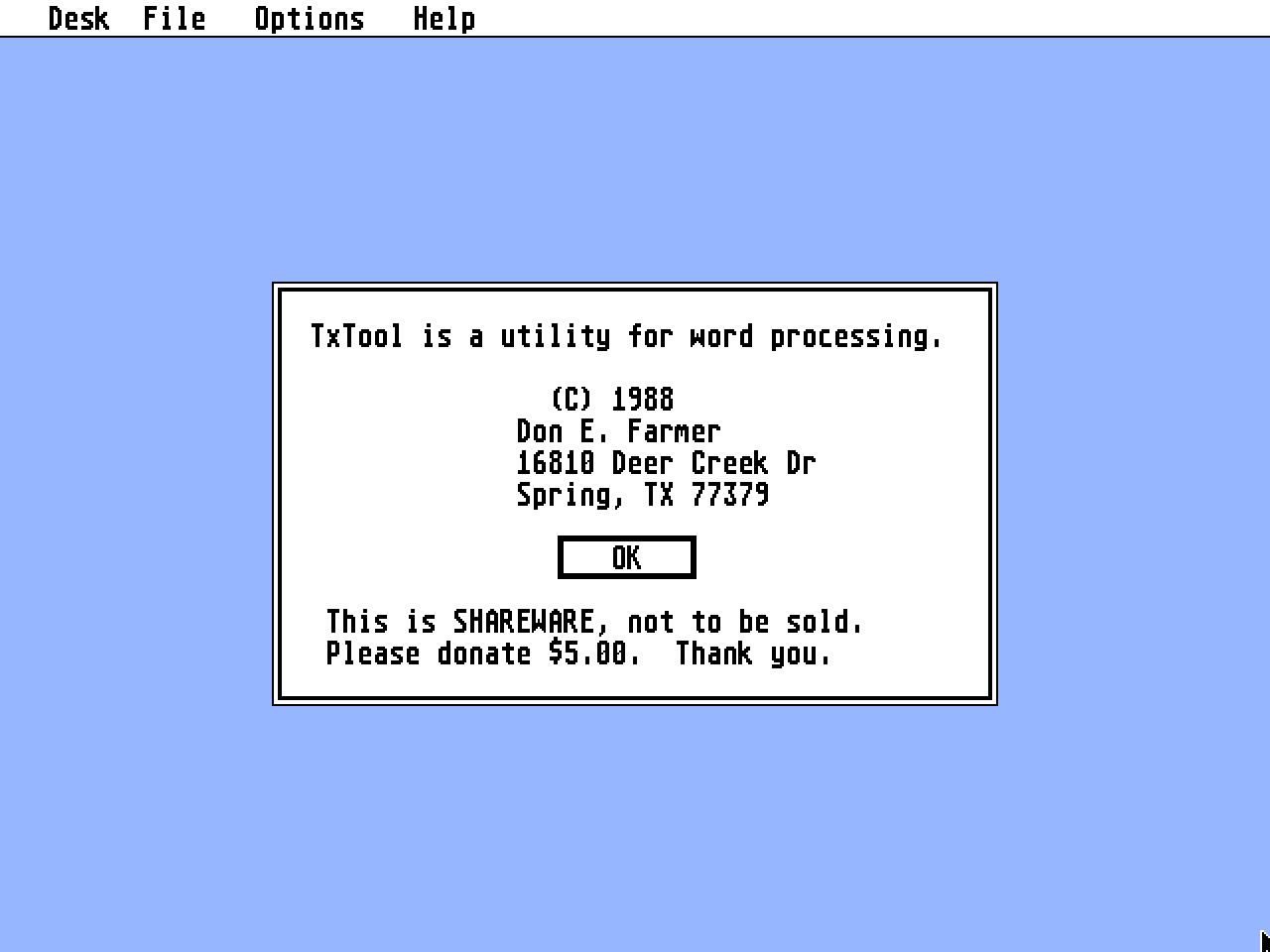 TxTool — screenshot 1